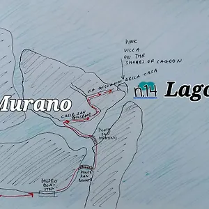 L' Incantevole Paesaggio Della Laguna Di Apartamento Murano